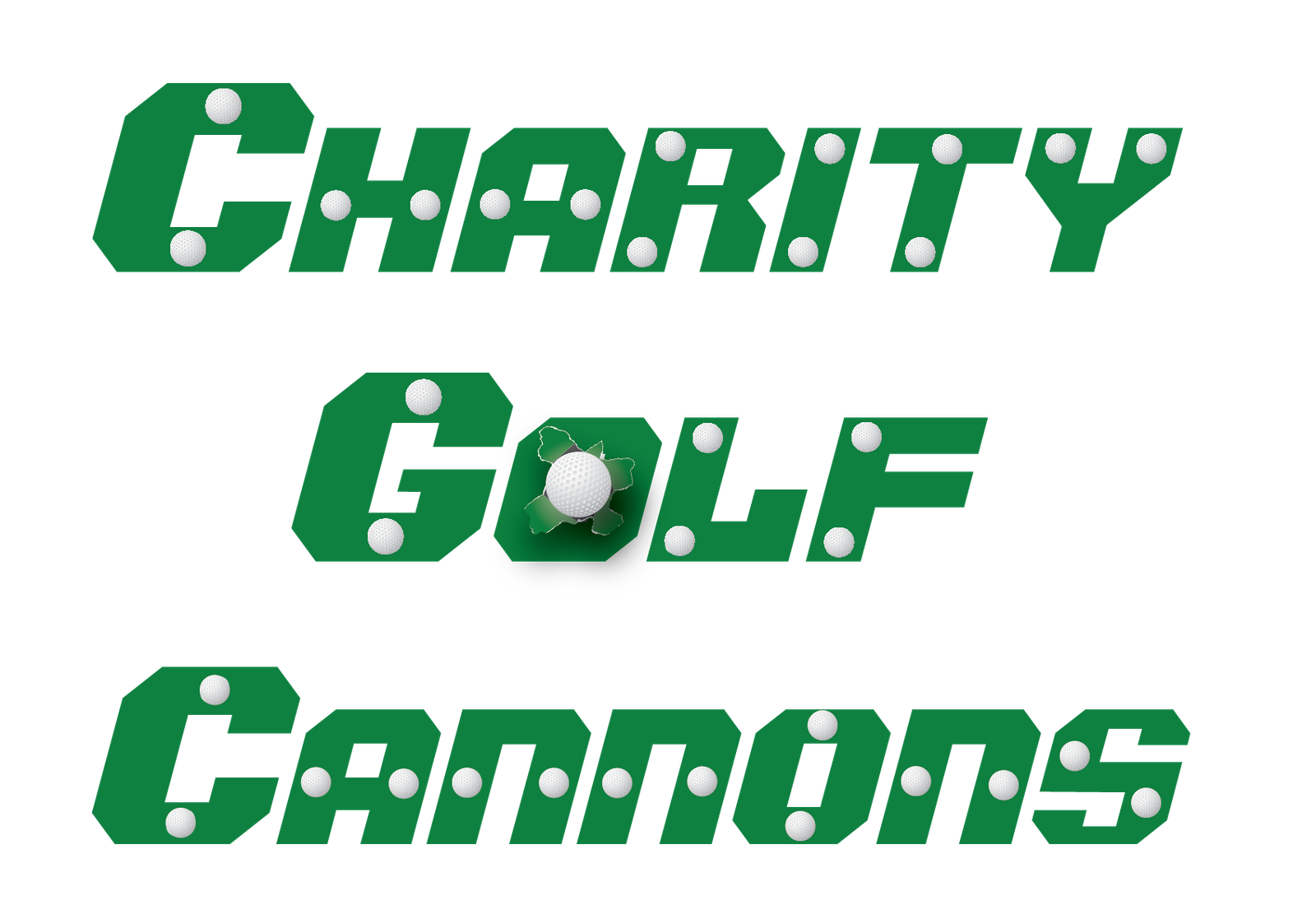 Charity Golf Cannons